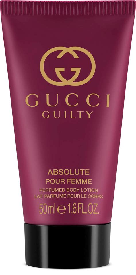 Gucci guilty pour femme lotion